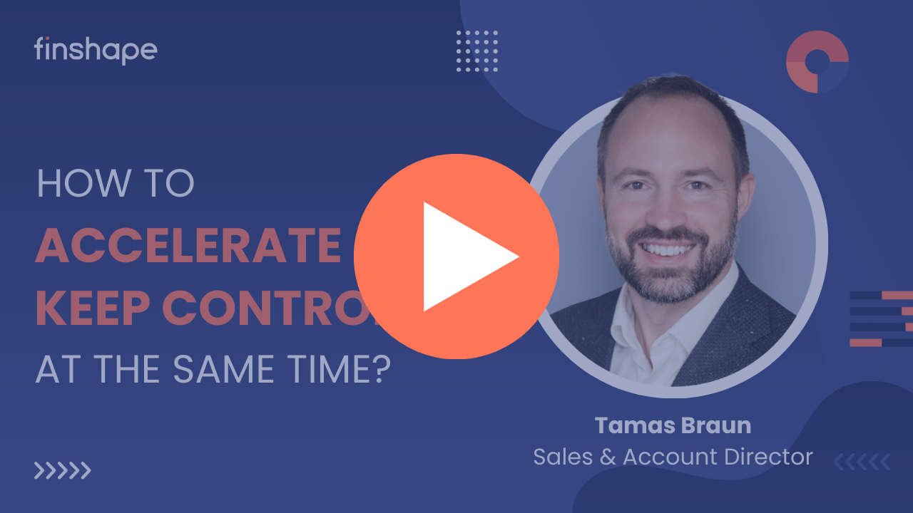 Accelarate and keep control